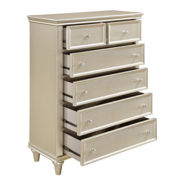 Celandine Silver Chest - Ornate Home