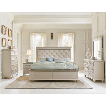 Celandine Silver Mirror - Ornate Home
