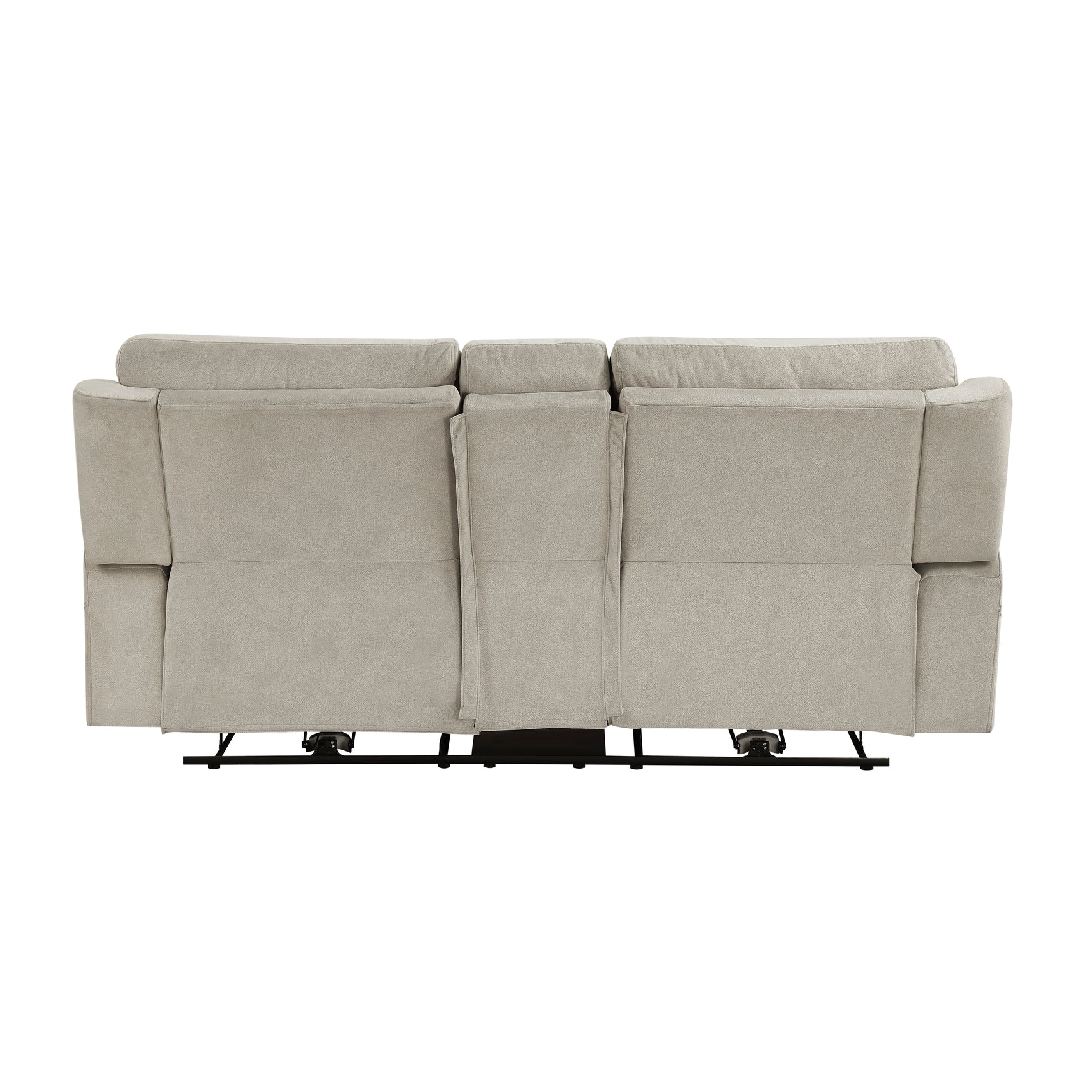 Celeste Taupe Power Double Reclining Loveseat - Ornate Home