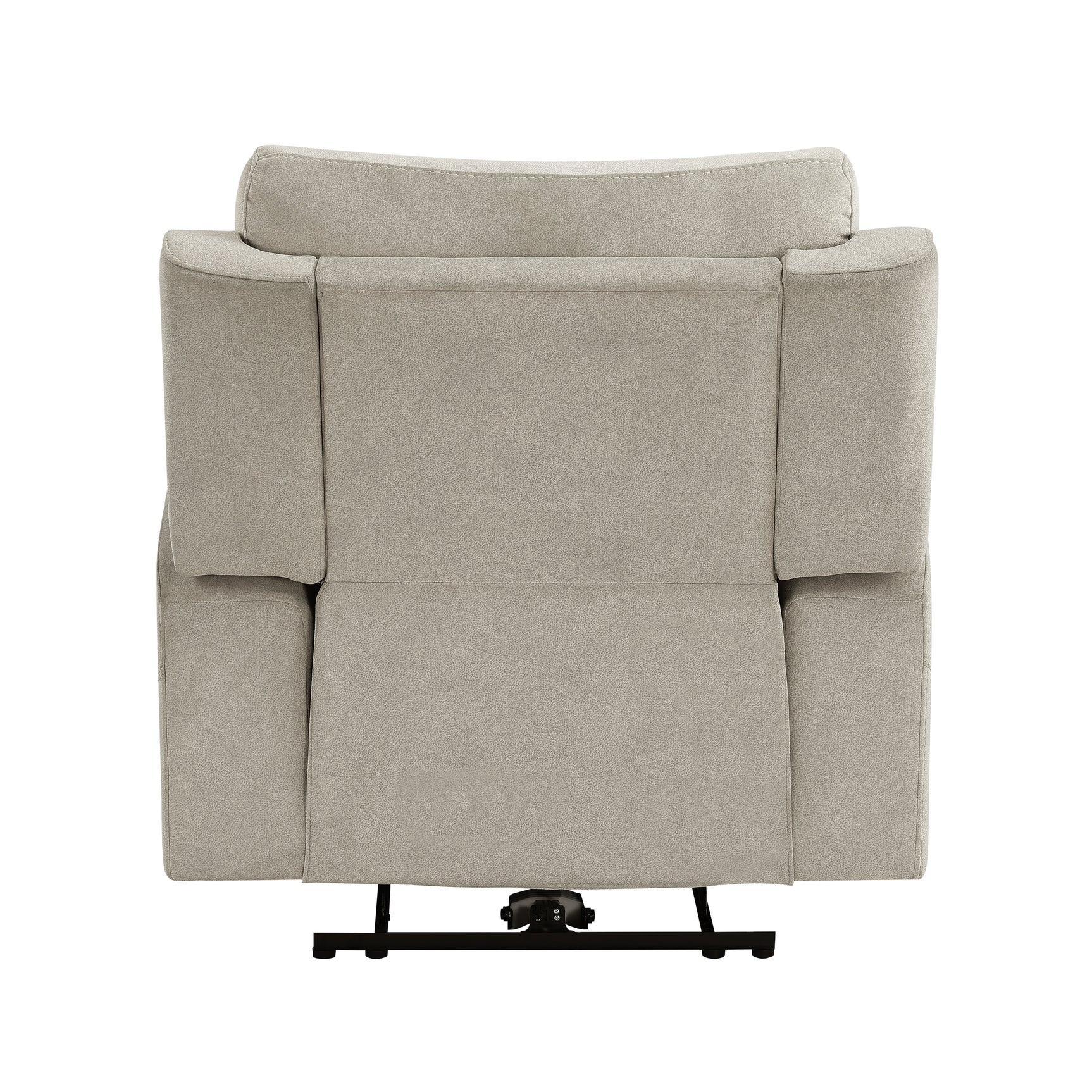 Celeste Taupe Power Reclining Chair with Power Headrest - Ornate Home