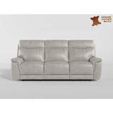 Celestia Beige Power Double Reclining Sofa With Power Headrest - Ornate Home