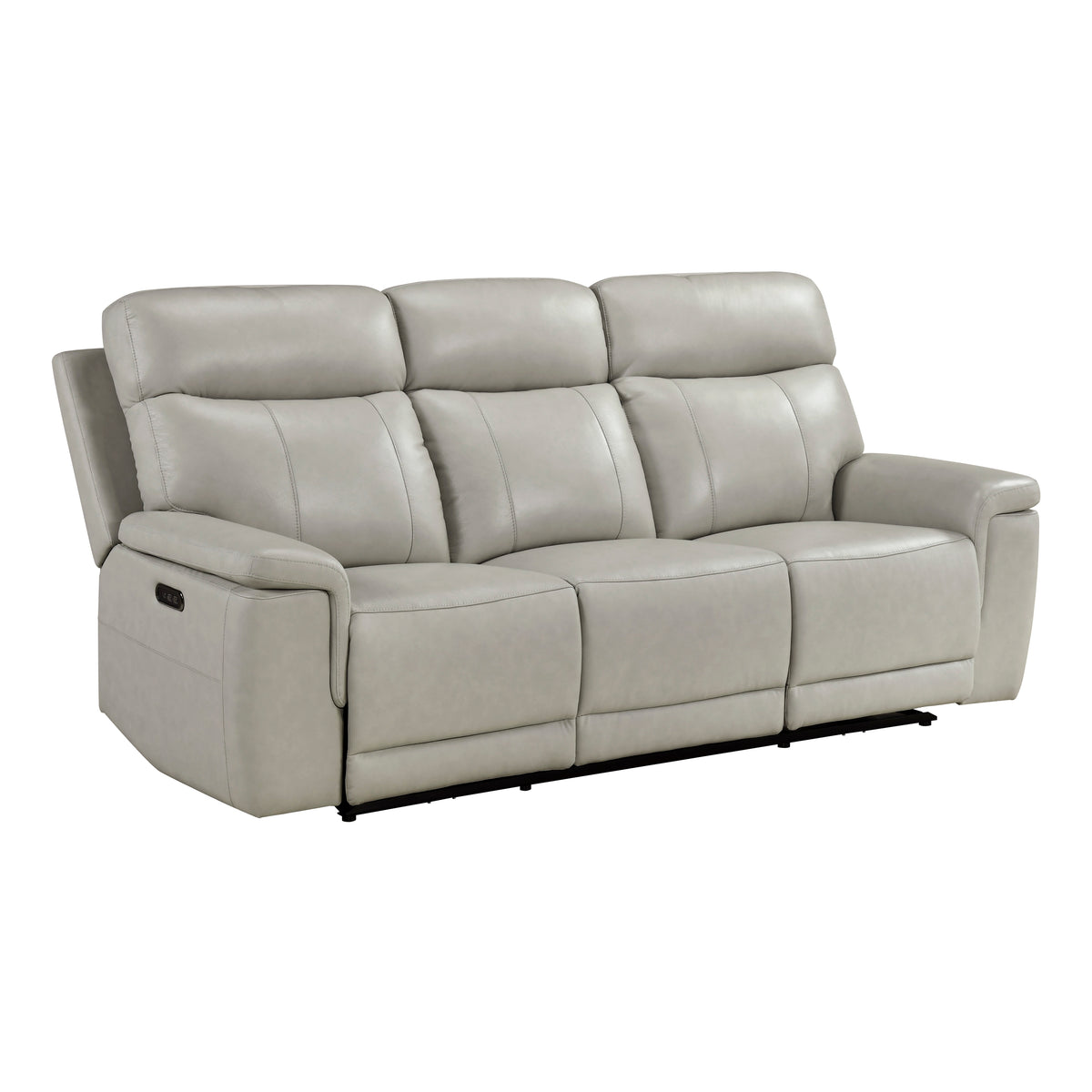 Celestia Beige Power Double Reclining Sofa With Power Headrest - Ornate Home