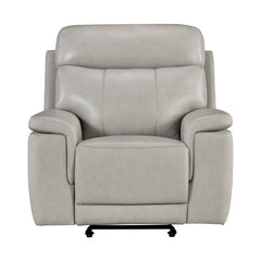 Celestia Beige Power Glider Reclining Chair With Power Headrest - Ornate Home
