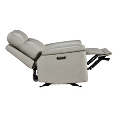 Celestia Beige Power Glider Reclining Chair With Power Headrest - Ornate Home