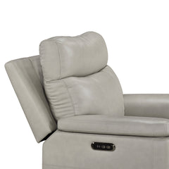 Celestia Beige Power Glider Reclining Chair With Power Headrest - Ornate Home