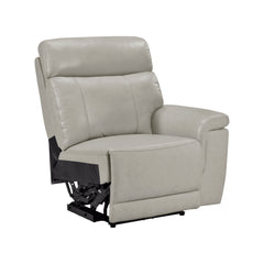 Celestia Beige Power Right Side Reclining Chair With Power Headrest And Charging Ports - Ornate Home