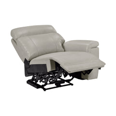 Celestia Beige Power Right Side Reclining Chair With Power Headrest And Charging Ports - Ornate Home