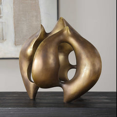 Celestial Flow Bronze Sculpture - Ornate Home