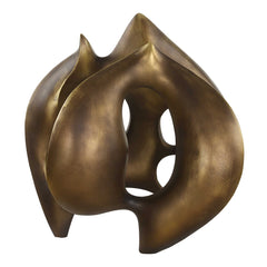 Celestial Flow Bronze Sculpture - Ornate Home