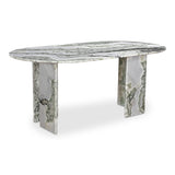 Celia Green Onyx Marble Oval Dining Table - Ornate Home