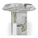 Celia Green Onyx Marble Oval Dining Table - Ornate Home