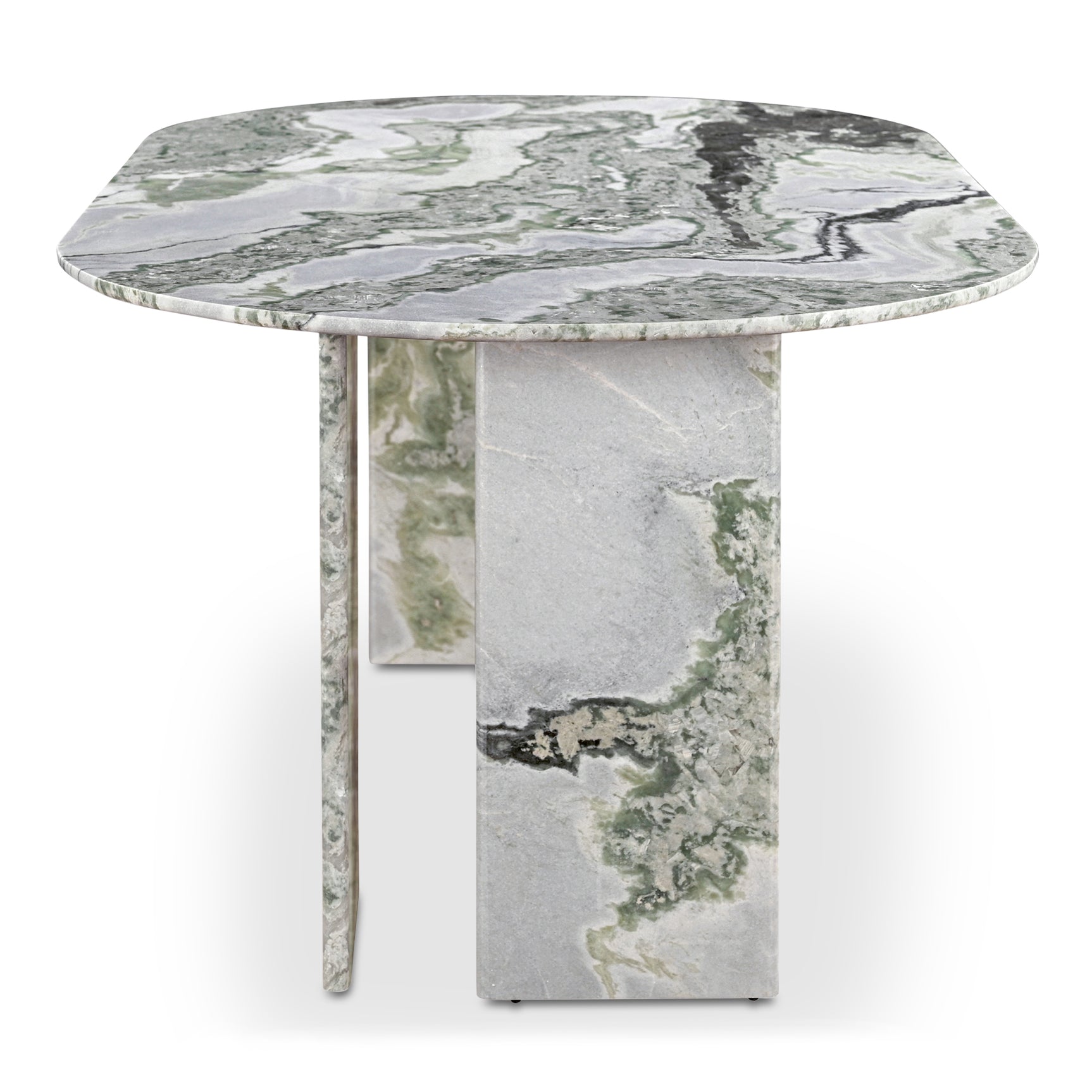 Celia Green Onyx Marble Oval Dining Table - Ornate Home