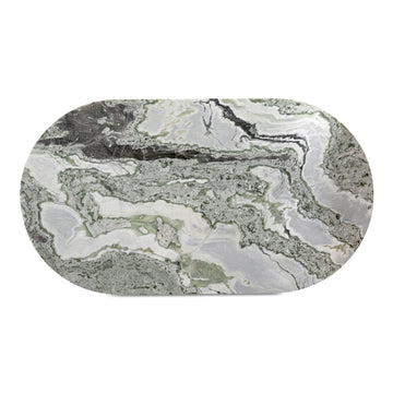 Celia Green Onyx Marble Oval Dining Table - Ornate Home