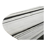 Celia Multicolor Marble Oval Dining Table - Ornate Home