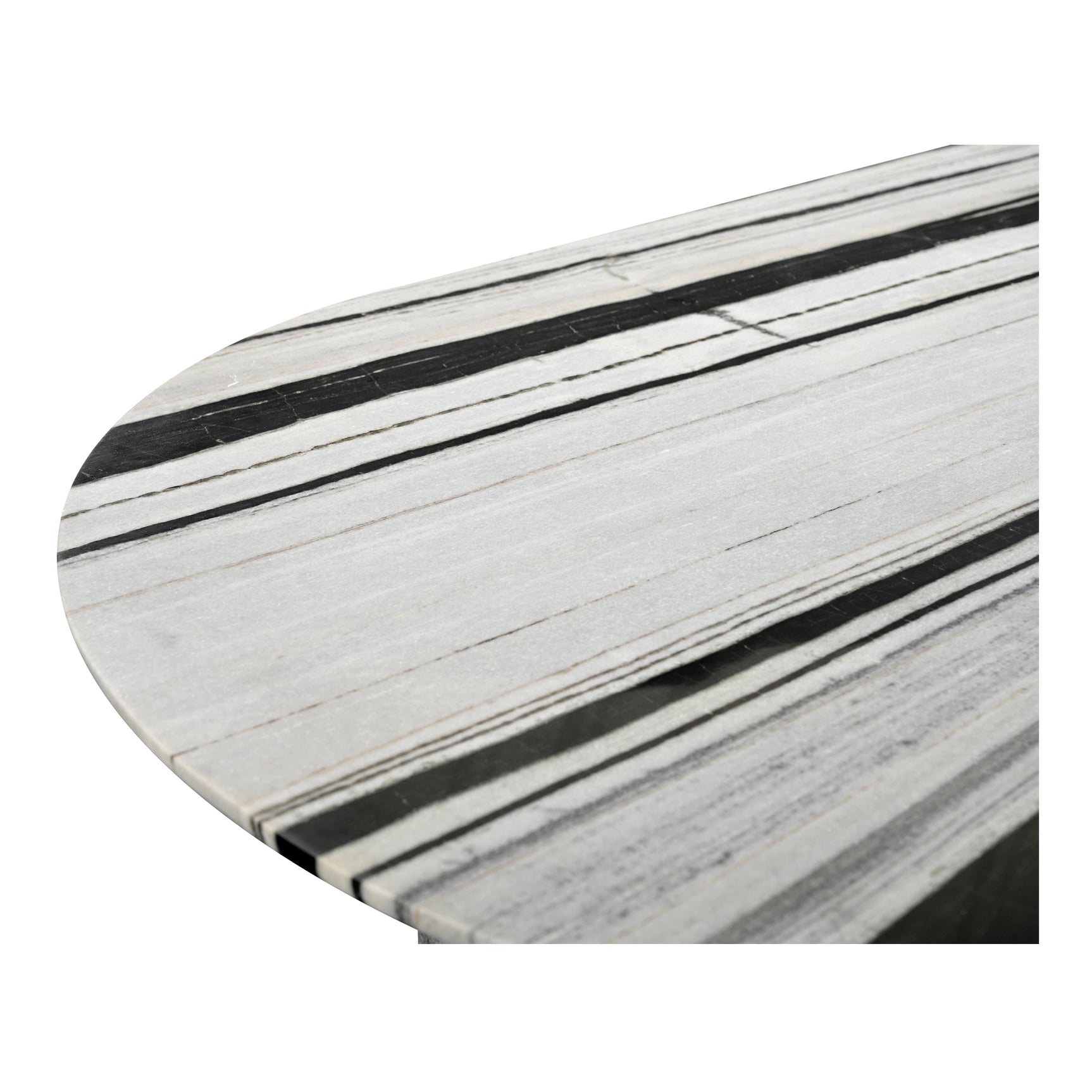 Celia Multicolor Marble Oval Dining Table - Ornate Home