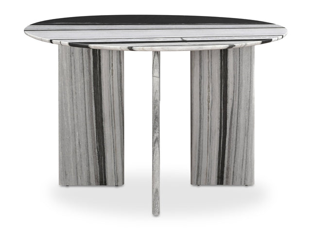 Celia Multicolor Marble Round Dining Table - Ornate Home