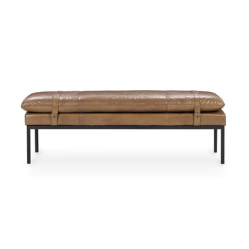 Celiah Tan Accent Bench - Ornate Home