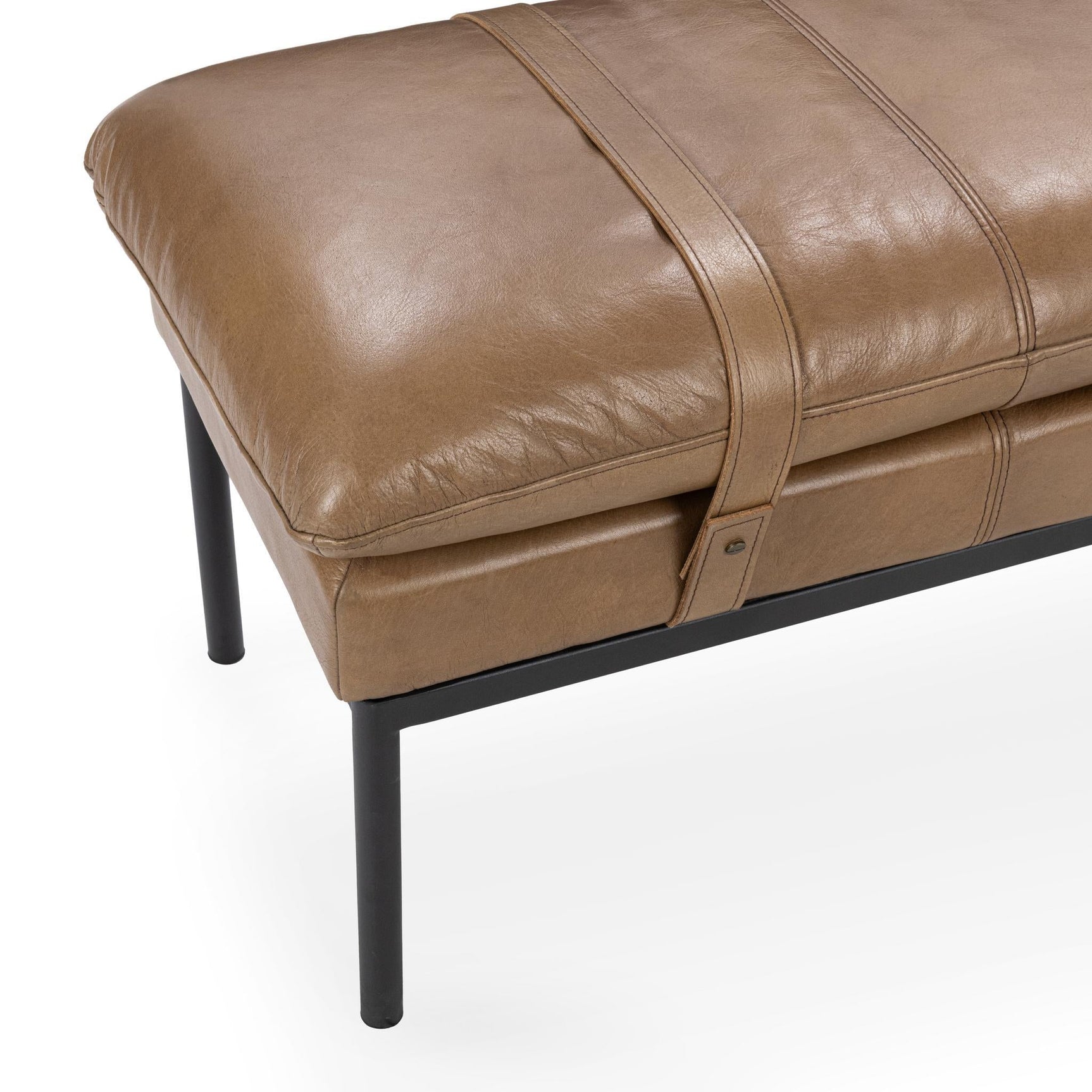 Celiah Tan Accent Bench - Ornate Home