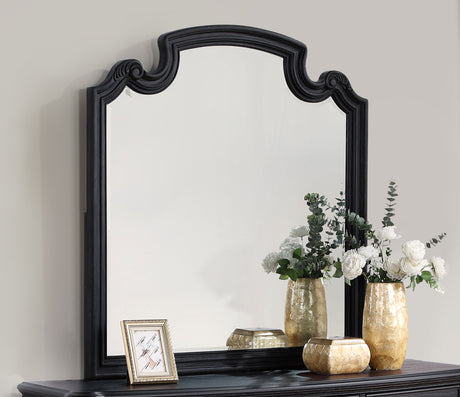 Celina Black Dresser Mirror - Ornate Home