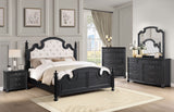 Celina Black Dresser Mirror - Ornate Home