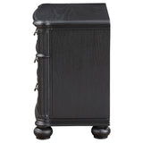 Celina Black Nightstand - Ornate Home