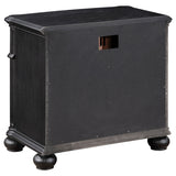 Celina Black Nightstand - Ornate Home