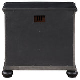 Celina Black Nightstand - Ornate Home