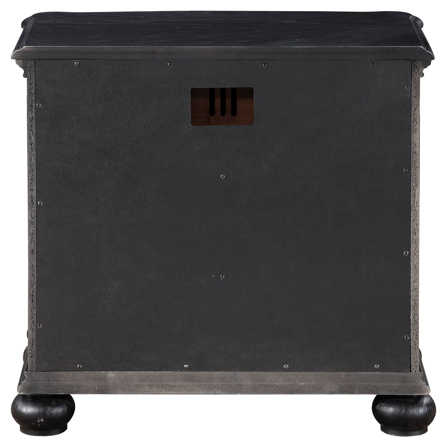Celina Black Nightstand - Ornate Home
