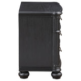 Celina Black Nightstand - Ornate Home