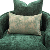 Celine Gold/Emerald Accent Chair - Ornate Home