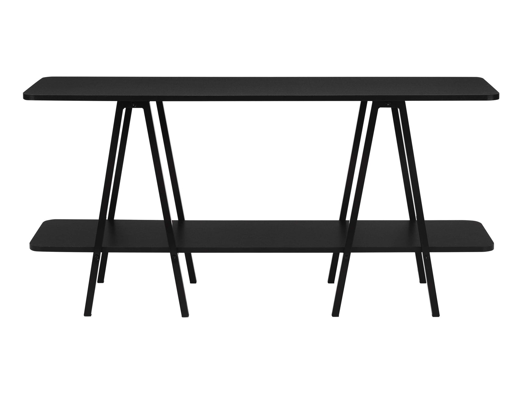 Celine Side Table Console in Black - Ornate Home