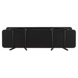 Celine Side Table Console in Black - Ornate Home