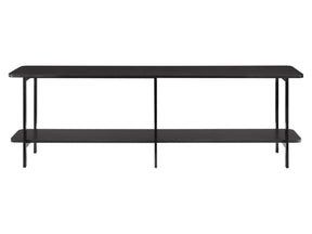 Celine Side Table Console in Black - Ornate Home