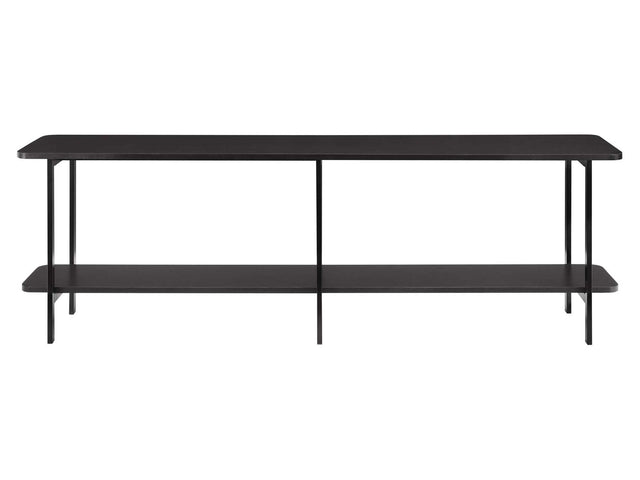 Celine Side Table Console in Black - Ornate Home