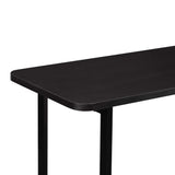 Celine Side Table Console in Black - Ornate Home