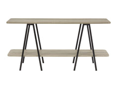 Celine Side Table Console in Rustic Grey - Ornate Home