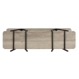 Celine Side Table Console in Rustic Grey - Ornate Home