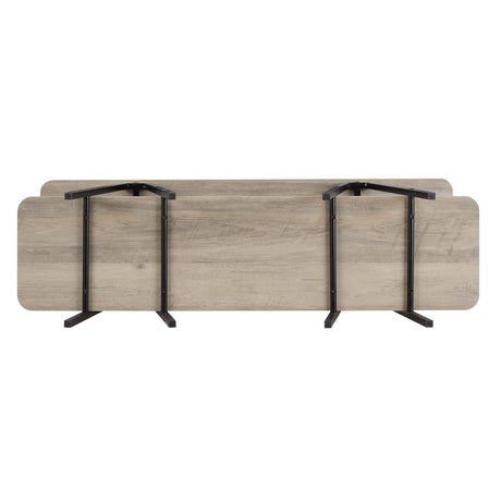 Celine Side Table Console in Rustic Grey - Ornate Home