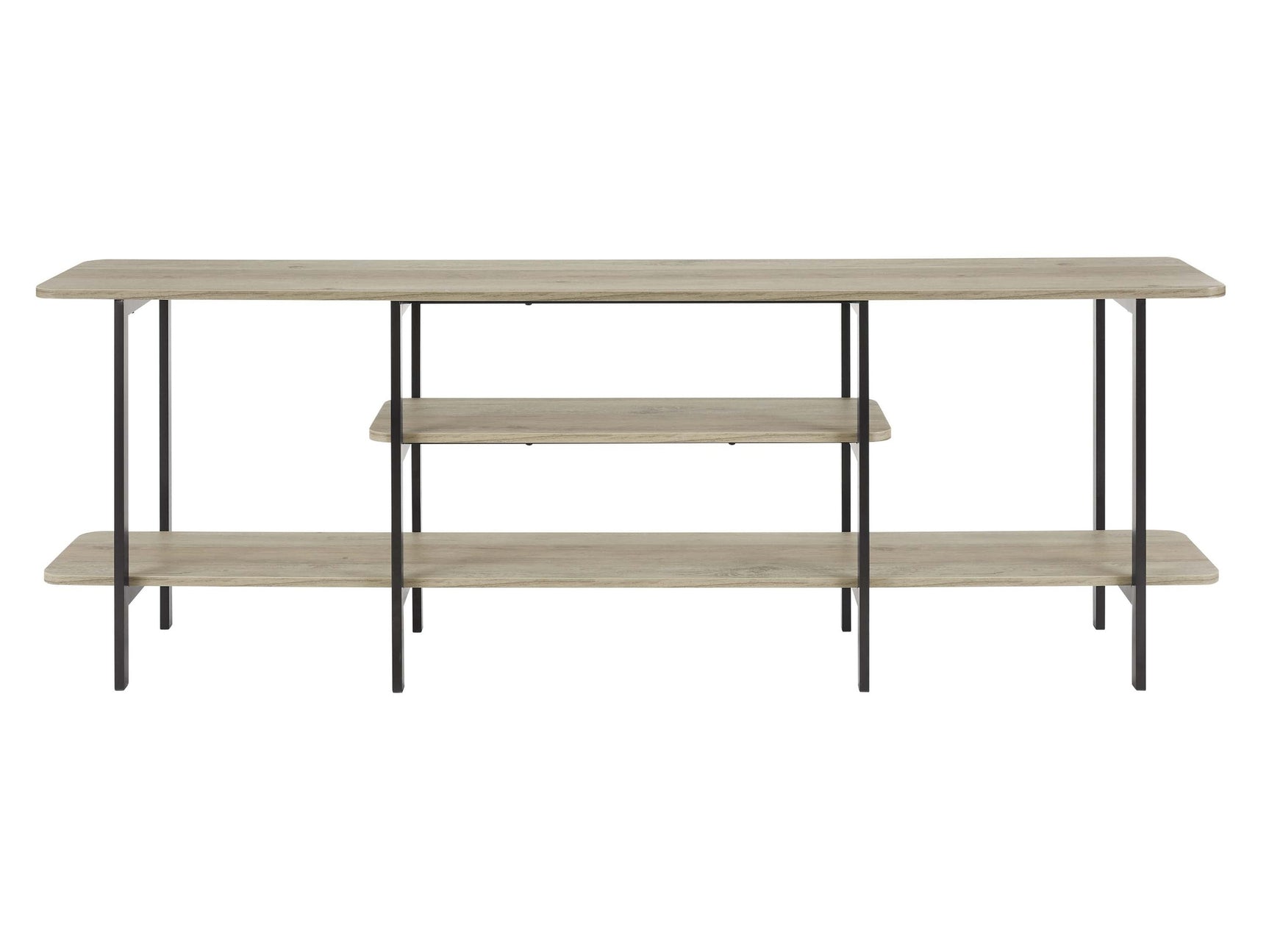 Celine Side Table Console in Rustic Grey - Ornate Home