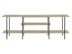 Celine Side Table Console in Rustic Grey - Ornate Home
