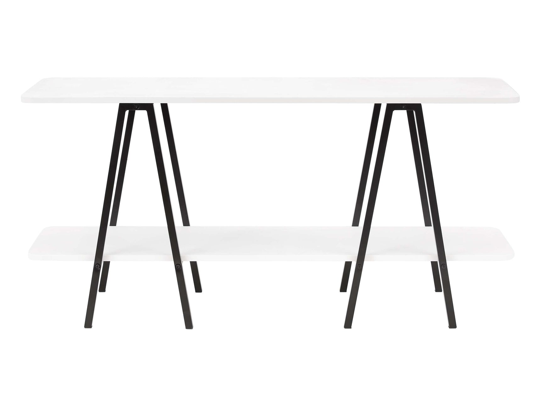 Celine Side Table Console in White - Ornate Home