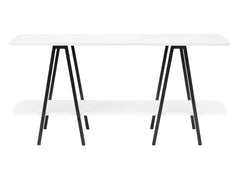 Celine Side Table Console in White - Ornate Home