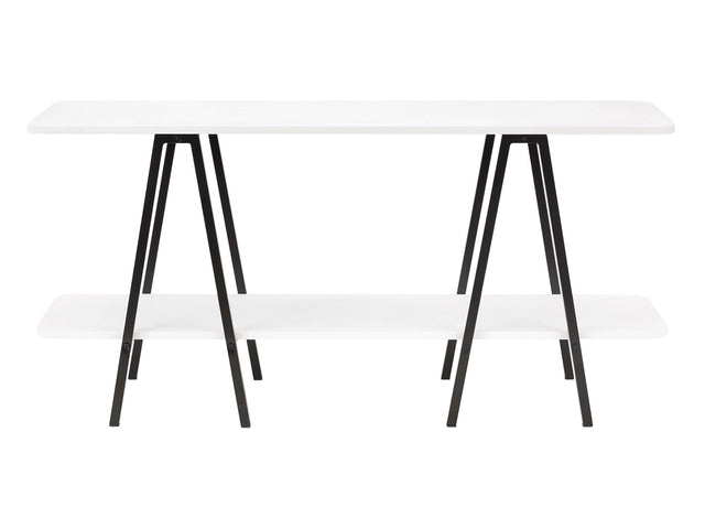 Celine Side Table Console in White - Ornate Home