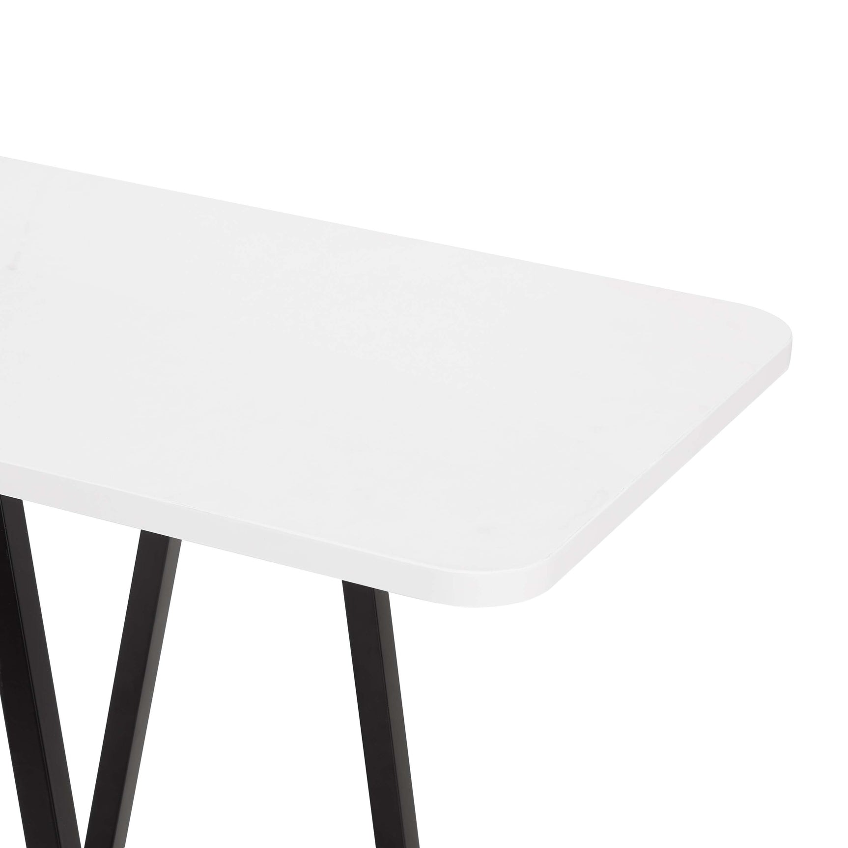 Celine Side Table Console in White - Ornate Home