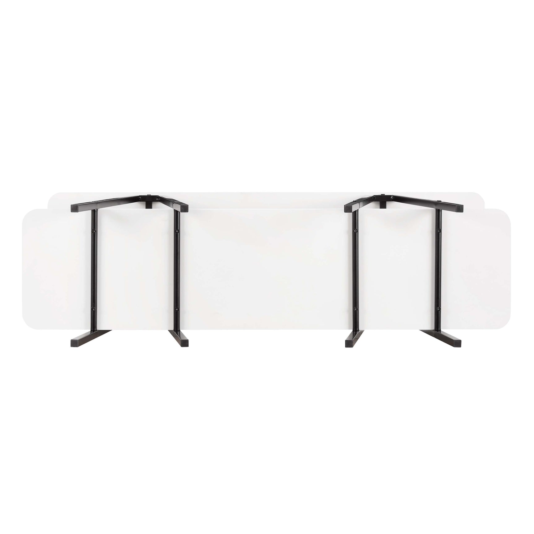 Celine Side Table Console in White - Ornate Home