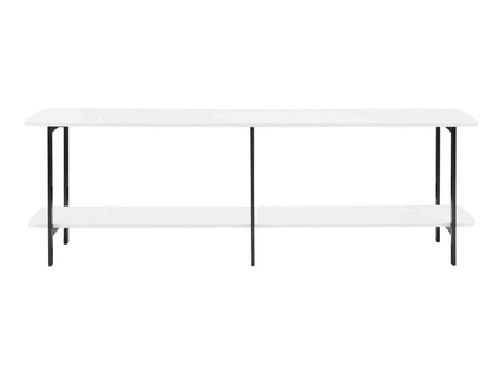 Celine Side Table Console in White - Ornate Home