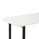 Celine Side Table Console in White - Ornate Home