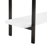 Celine Side Table Console in White - Ornate Home