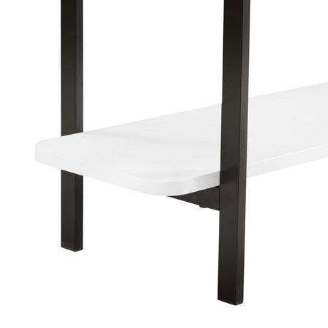 Celine Side Table Console in White - Ornate Home