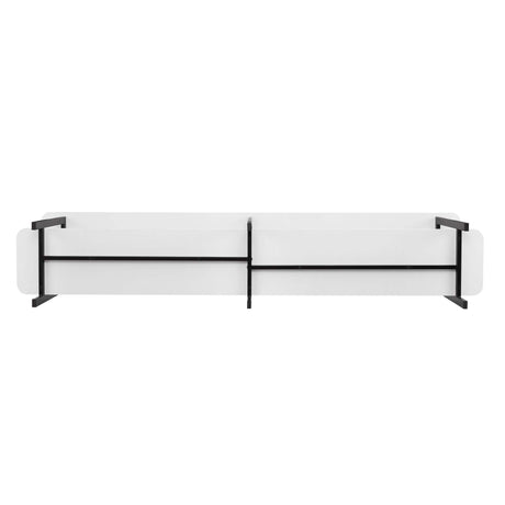 Celine Side Table Console in White - Ornate Home